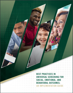 Image of Best Practices in Social, Emotional, and Behavioral Screening