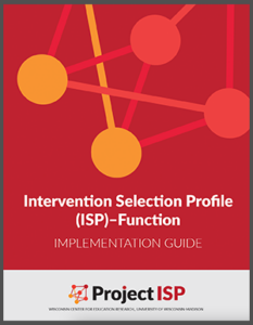 Intervention Selection Profile Guide